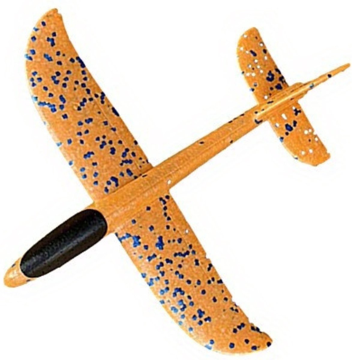 Livano Zweefvliegtuig - Foam - Werpvliegtuig - Speelgoed - Schuim Vliegtuig - Buitenspeelgoed - Jongens - Meisjes - Oranje