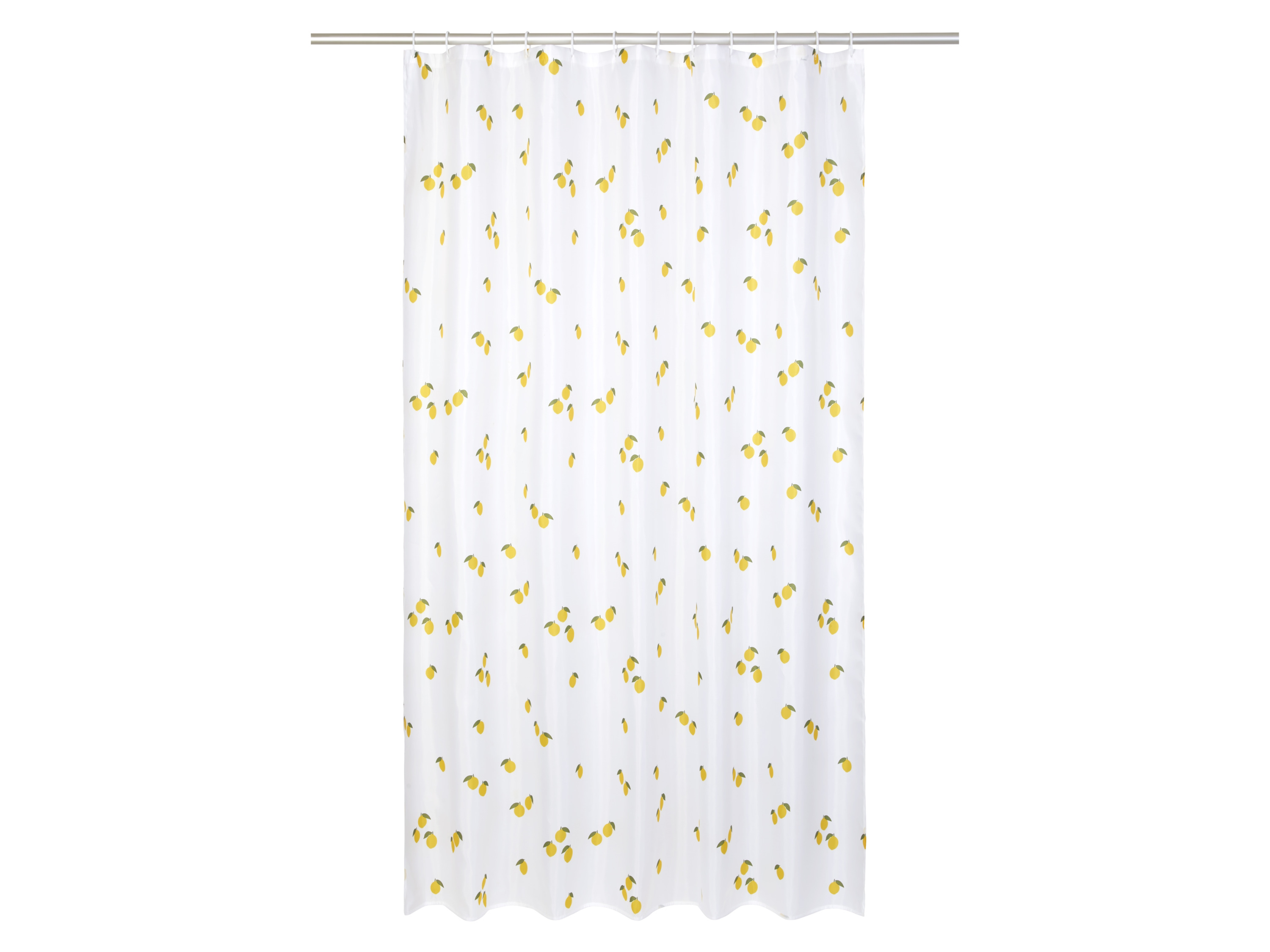 LIVARNO home Douchegordijn 180 x 200 cm (Citroenen)