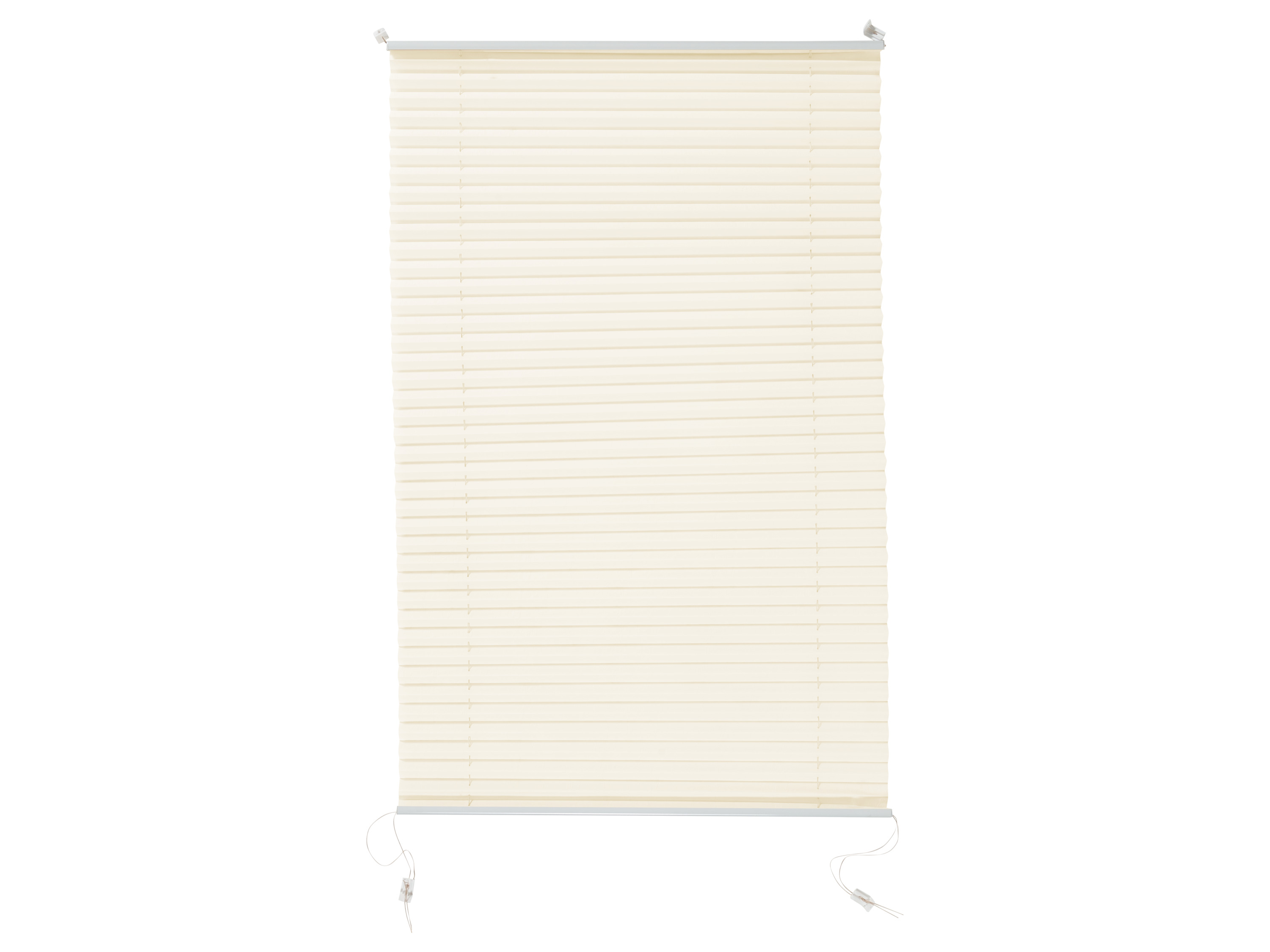 LIVARNO home Plissé-rolgordijn voor ramen 70 x 130 cm (Crème)