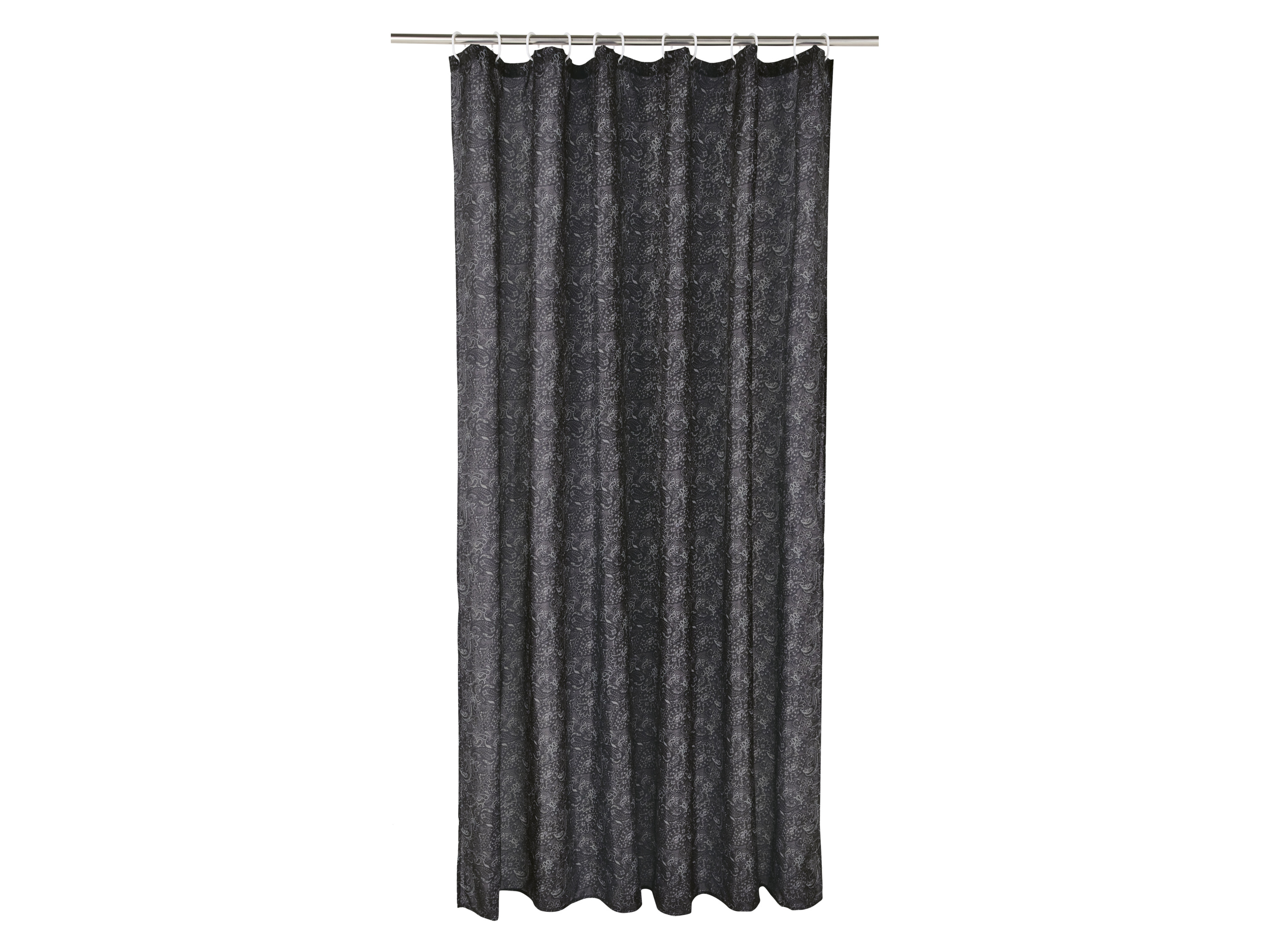 LIVARNO Douchegordijn 180 x 200 cm (Grijs)
