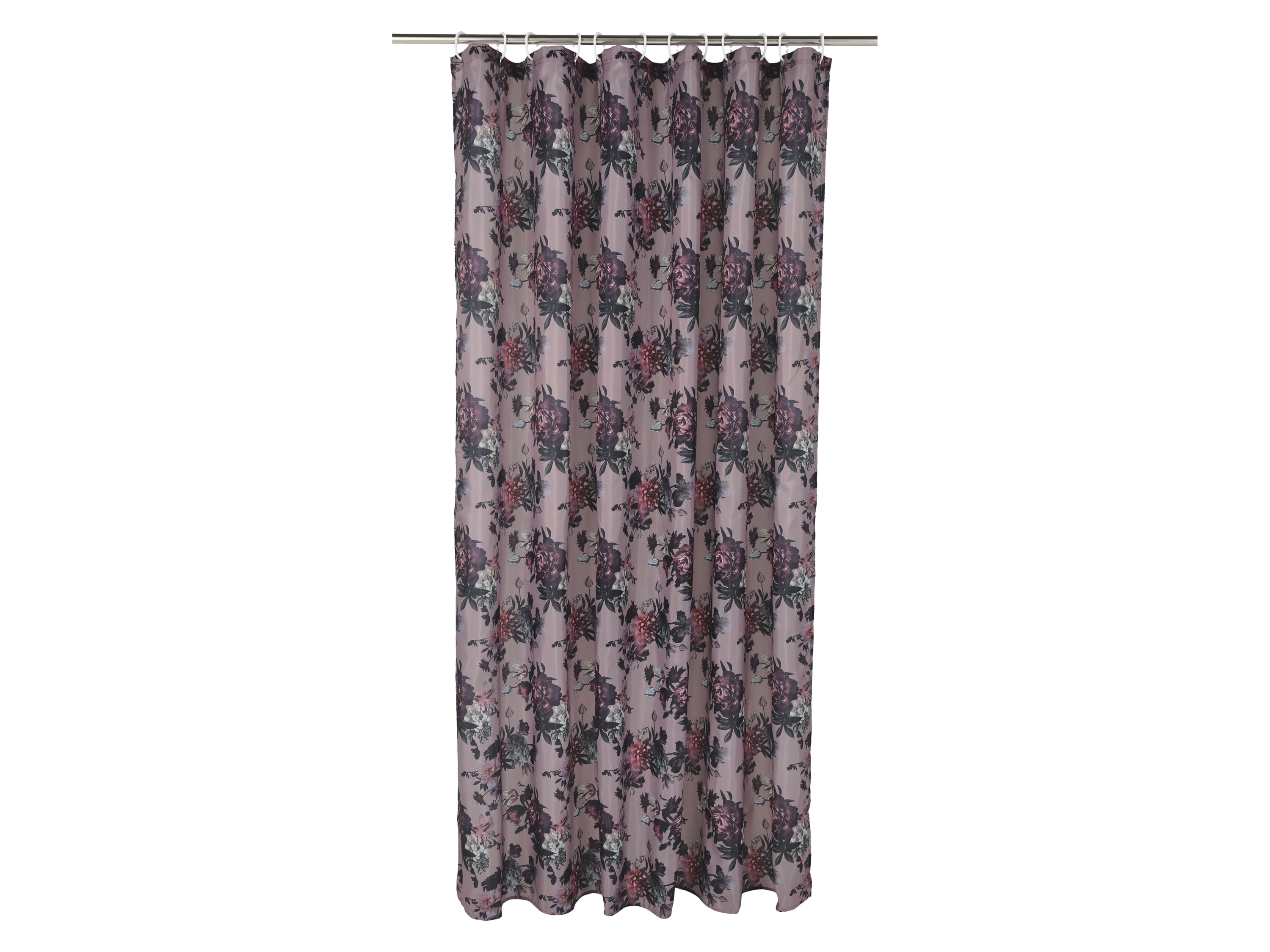 LIVARNO Douchegordijn 180 x 200 cm (Lila)