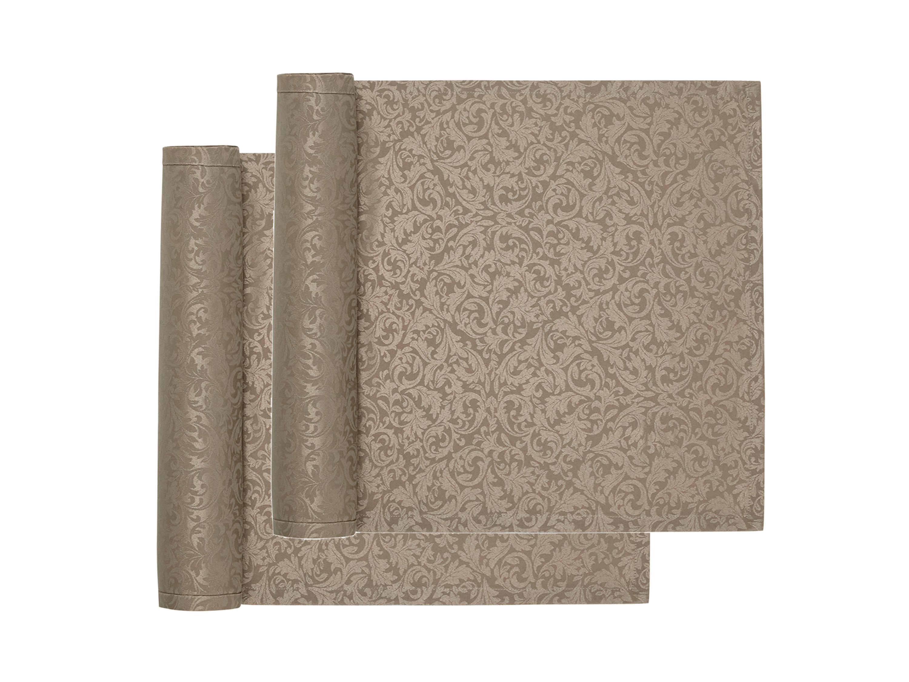 LIVARNO Jacquard tafelkleed of tafelloper set (50 x 150 cm, Beige)