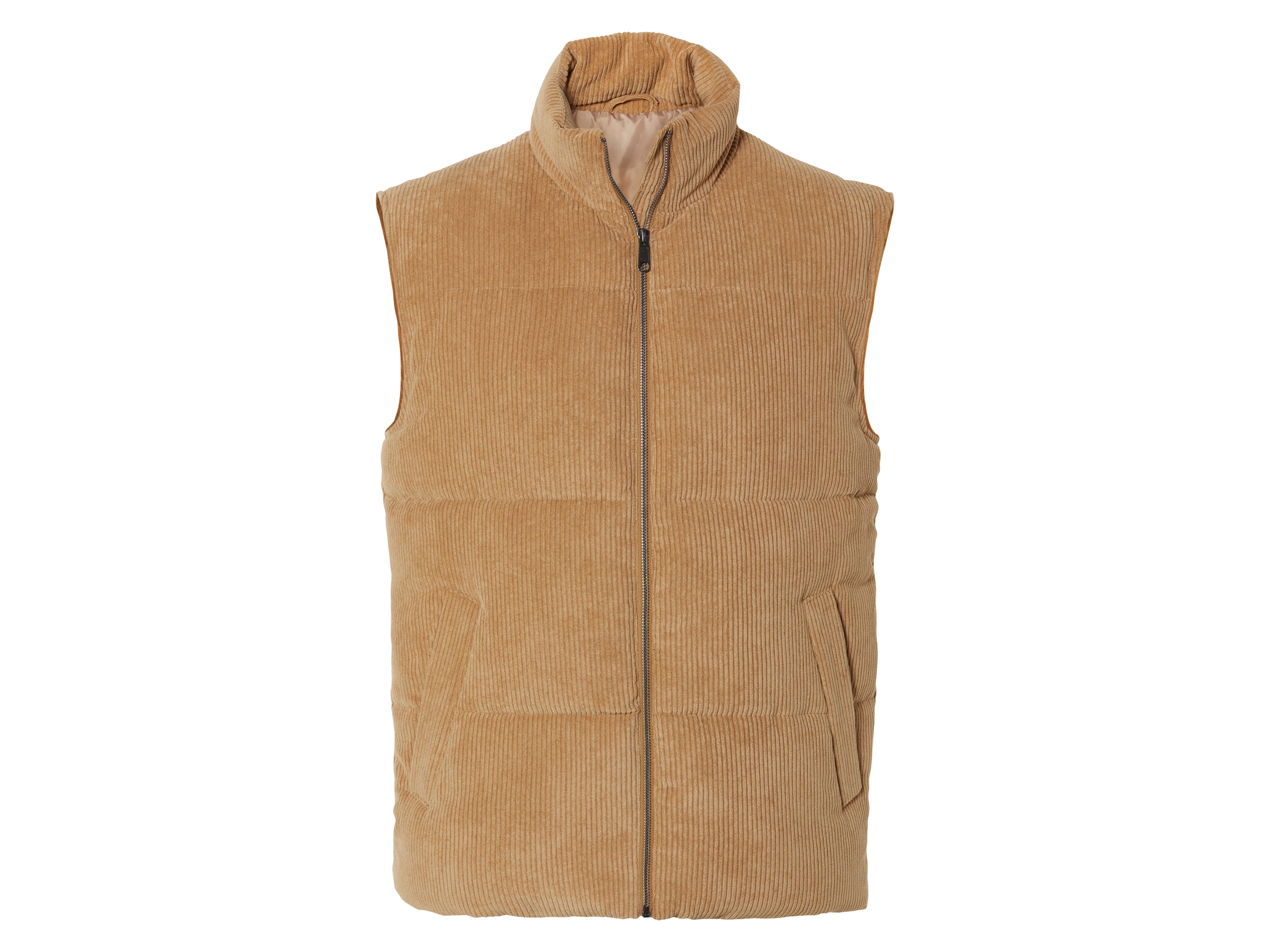 LIVERGY Heren bodywarmer (Beige, XXL (60/62))