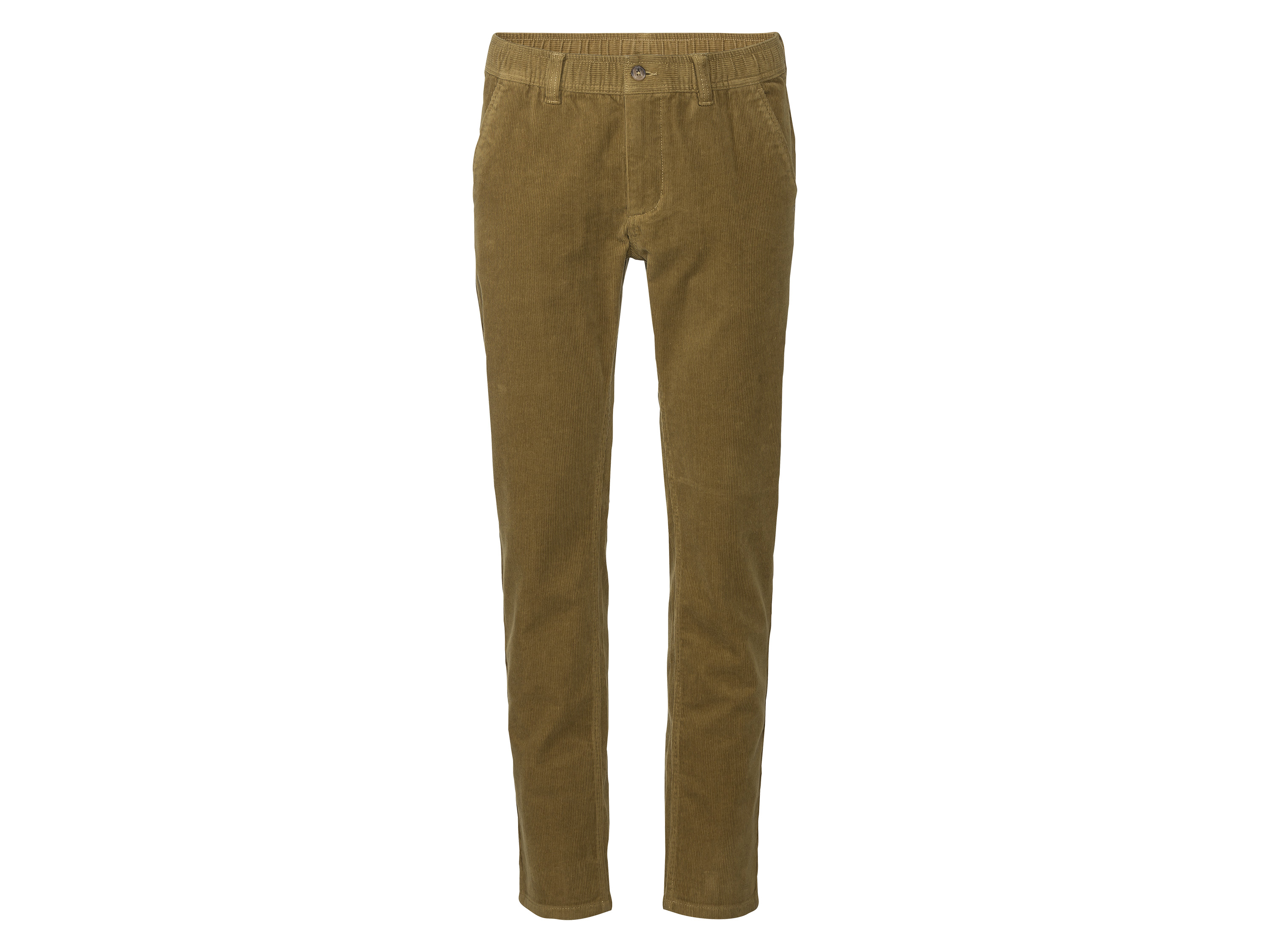 LIVERGY Heren broek slim fit (Beige, 52)