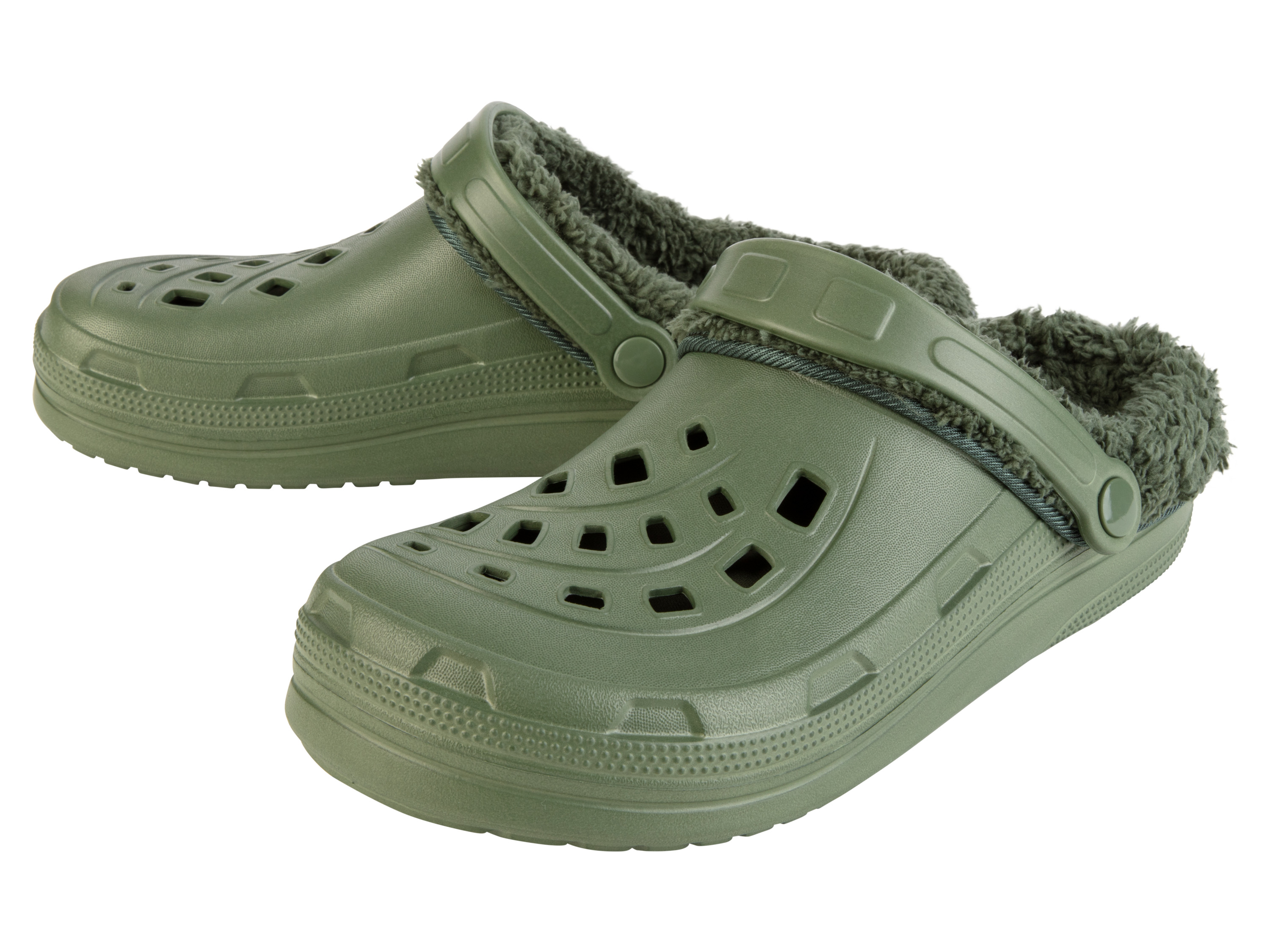 LIVERGY Heren clogs (Kaki, 42/43)