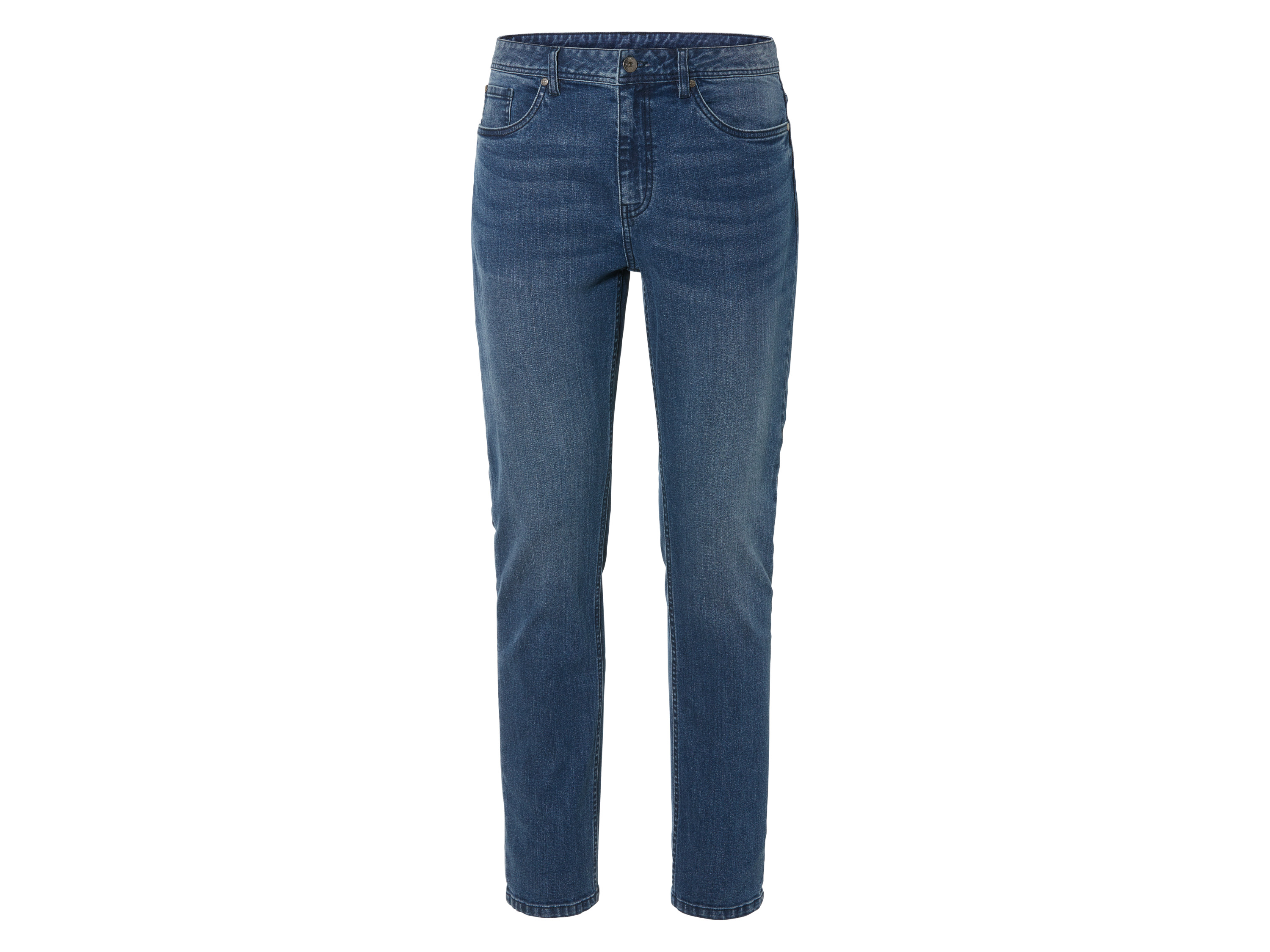 LIVERGY Heren jeans Slim Fit (Blauw, 46 (30/32))