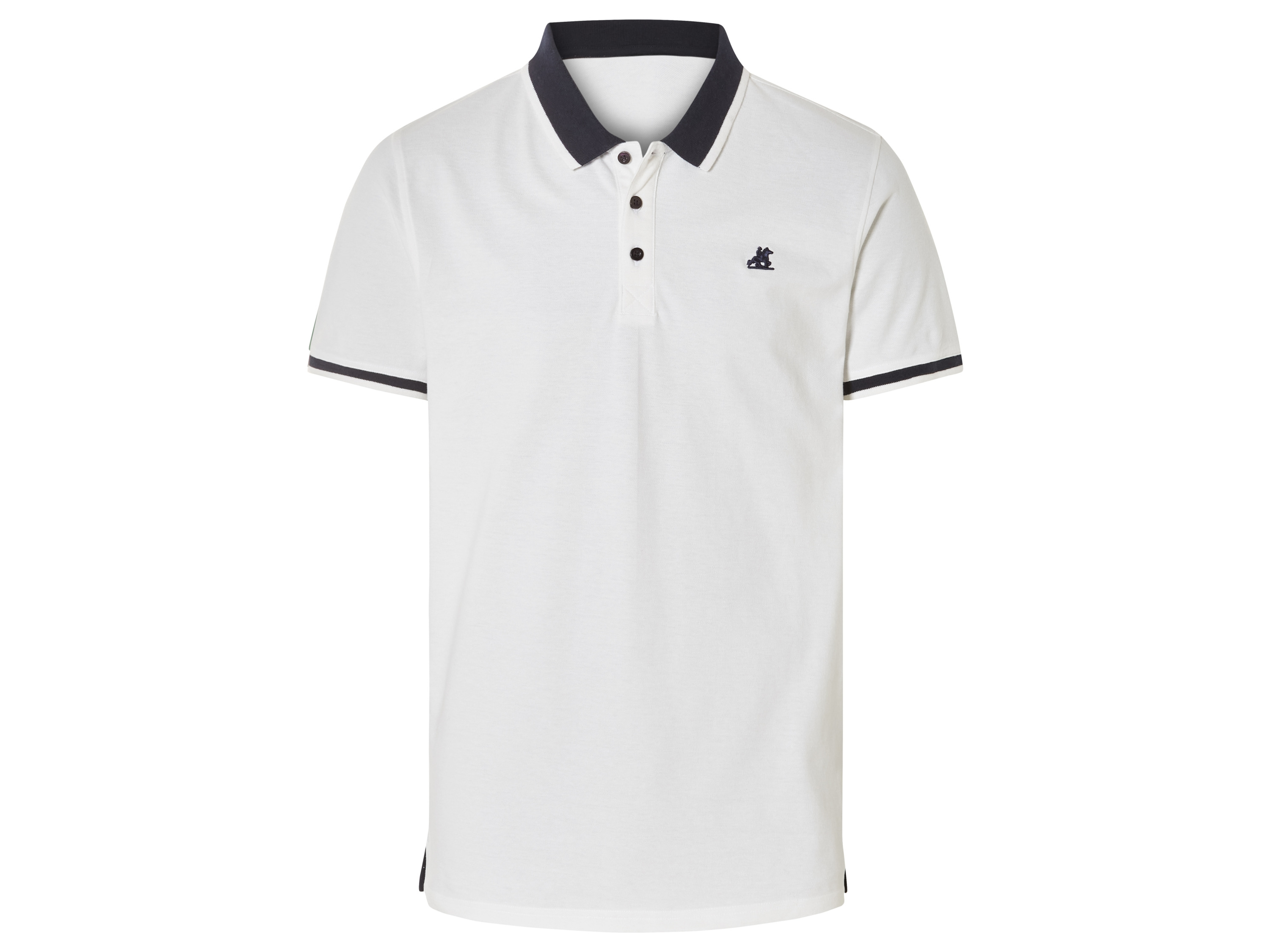 LIVERGY Heren polo (Wit, XL (56/58))