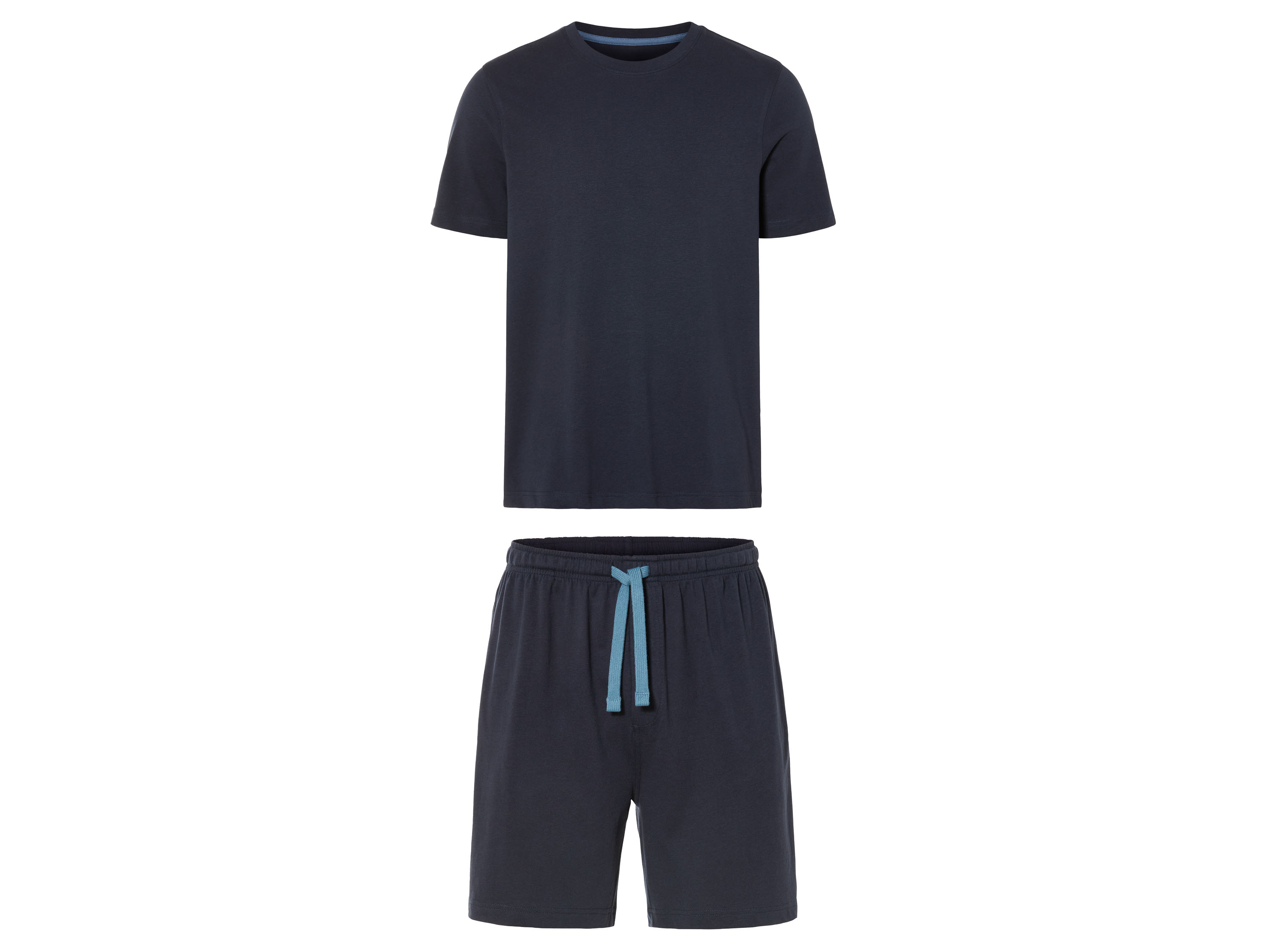 LIVERGY Heren pyjama (Marineblauw, S (44-46))