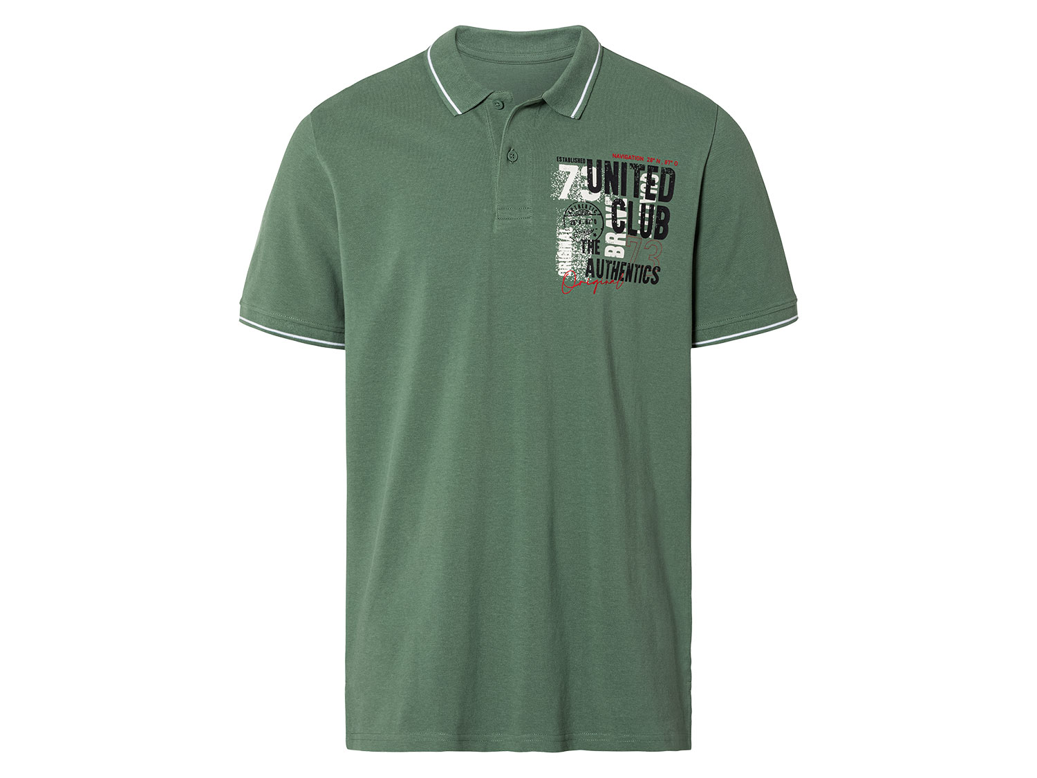 LIVERGY Poloshirt voor heren (groente, L (52/54))