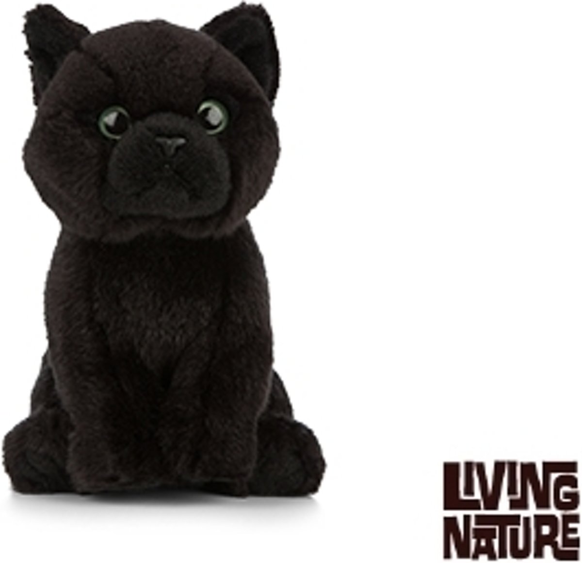 Knuffel Kat Bombay Kitten, 15 cm