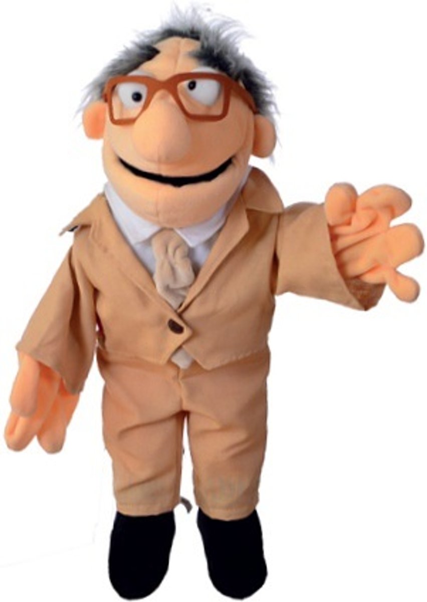 Living Puppets handpop Wiwaldi collectie Opi Flönz 60cm