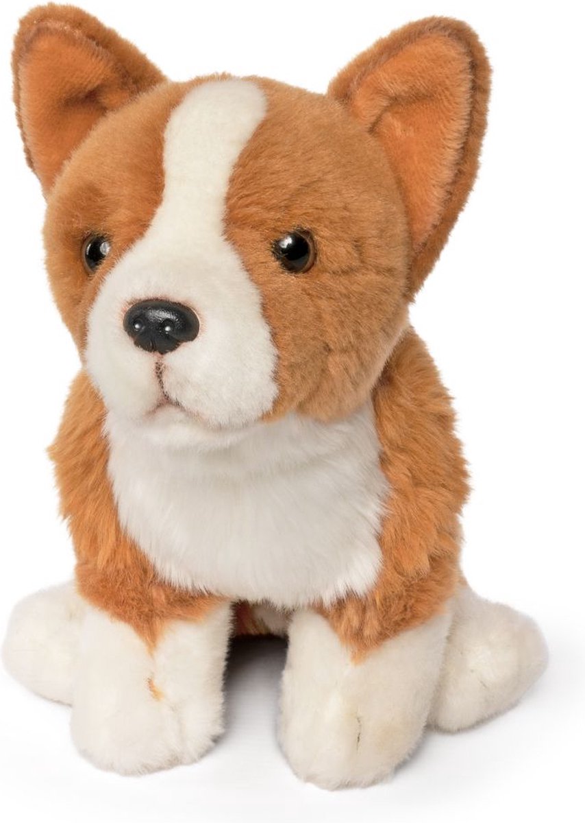 Living Nature knuffel Corgi hond 20 cm