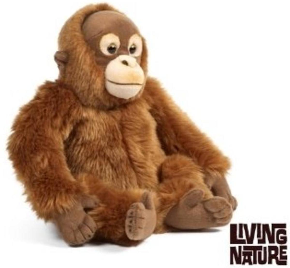 Orang Oetan Knuffel, 30 cm, Living Nature