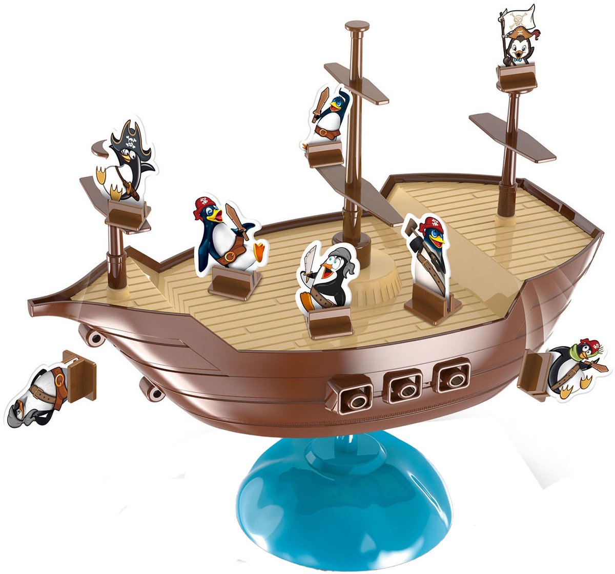 Balansspel Piratenboot