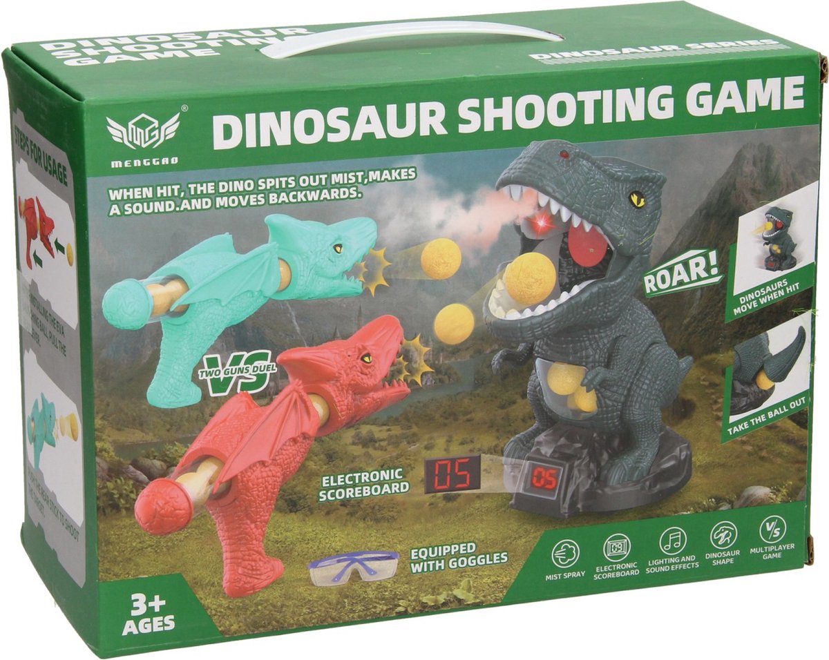 Ballenshooter Bewegend Dino Target