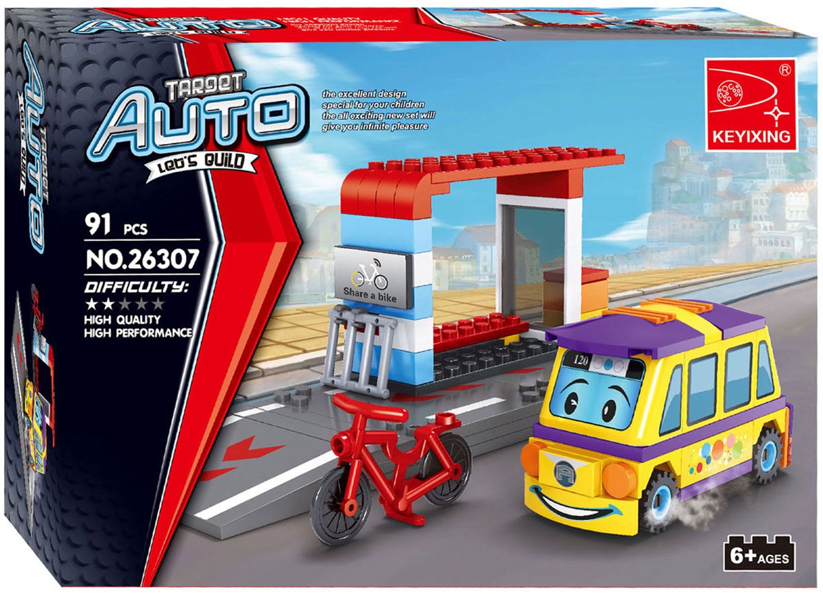 Bouwset Auto, 91dlg.