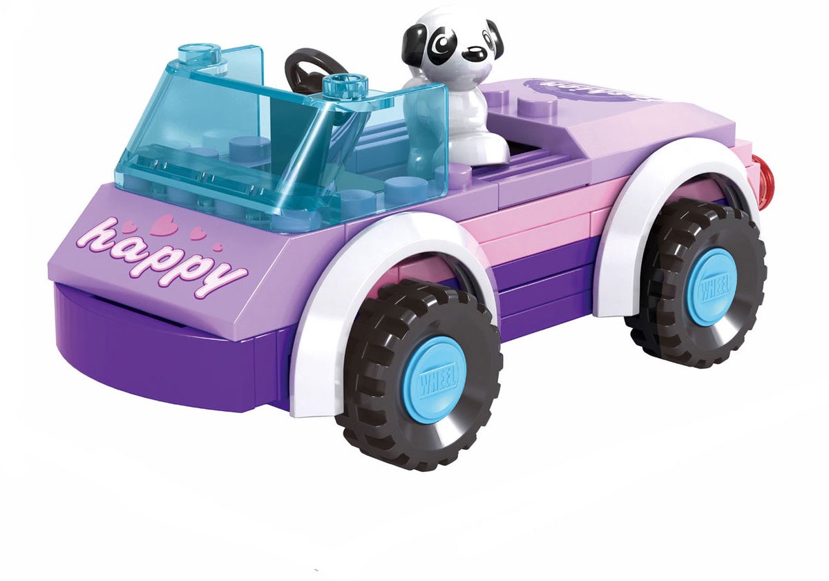 Bouwset Zomerauto Cabrio - 56dlg.