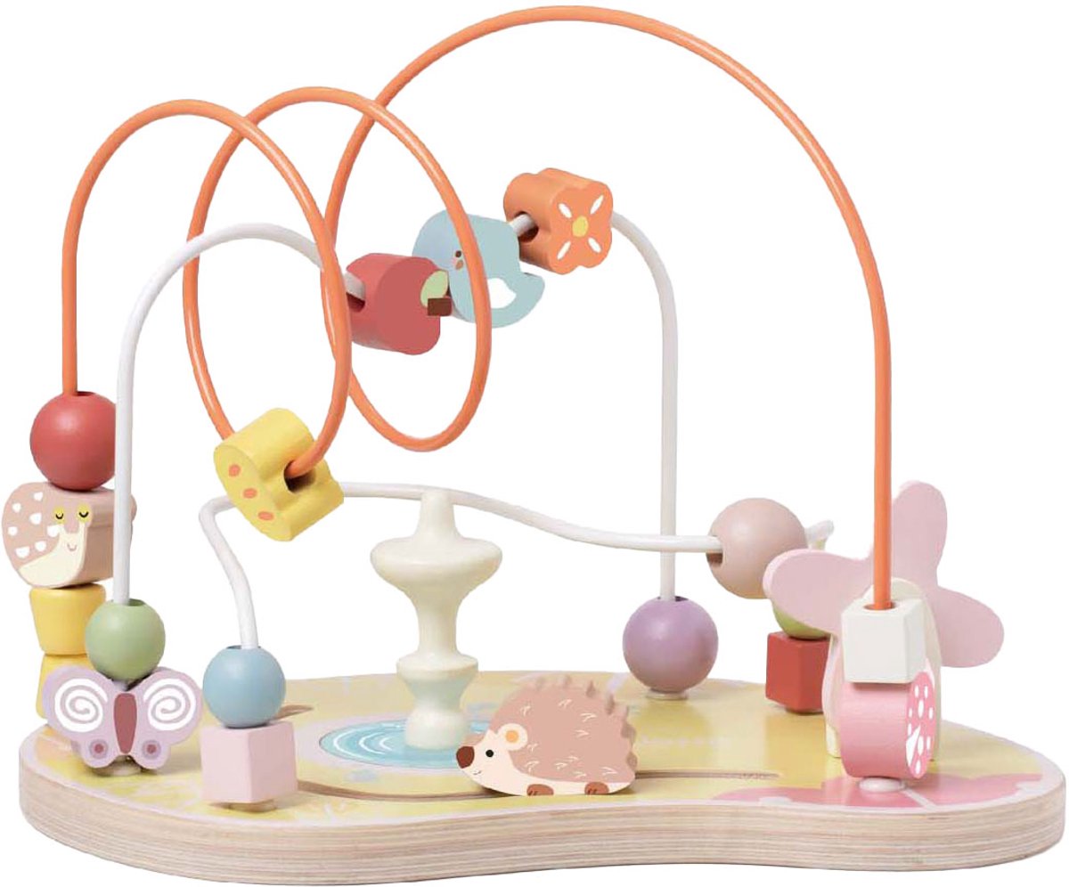 Classic World houten motoriekspiraal tuin educatief speelgoed.