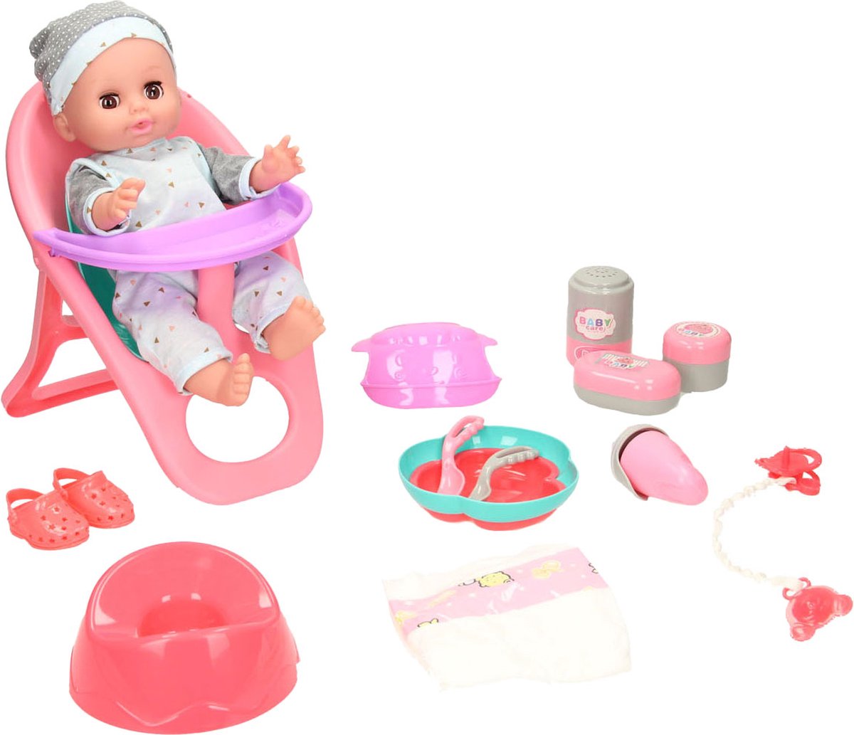 Deluxe Poppenset Etenstijd