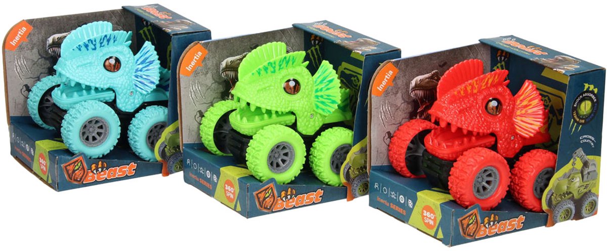 Dino Monstertruck 360 Graden