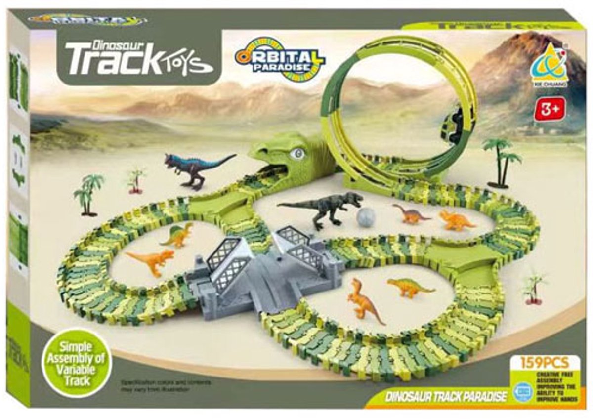Dinotrack met Looping Speelset