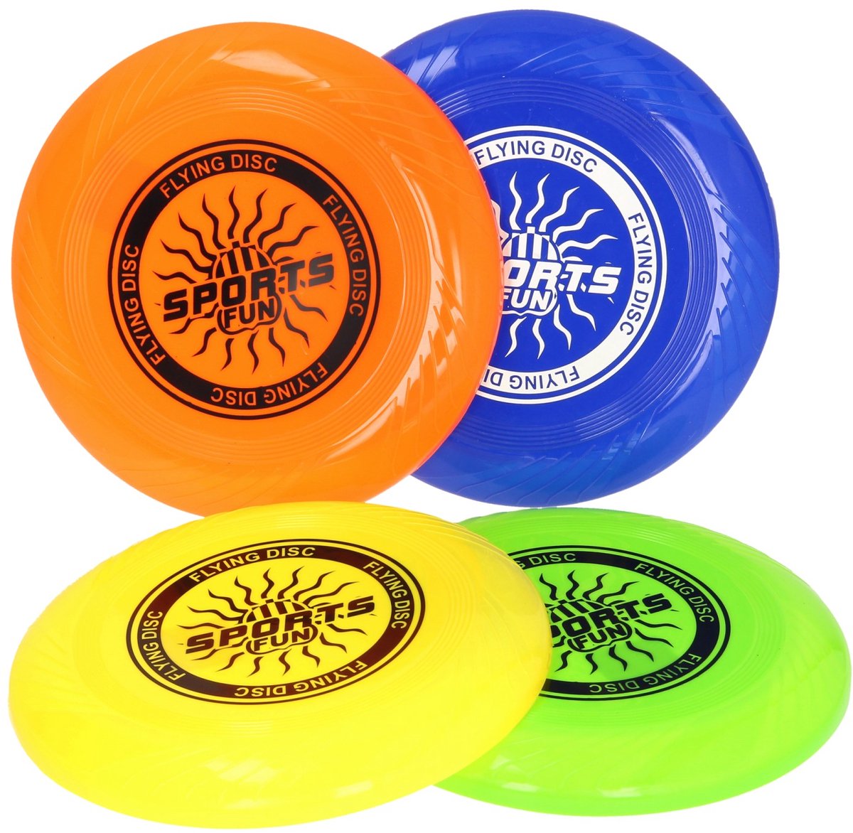 Frisbee Kleur, 25cm.