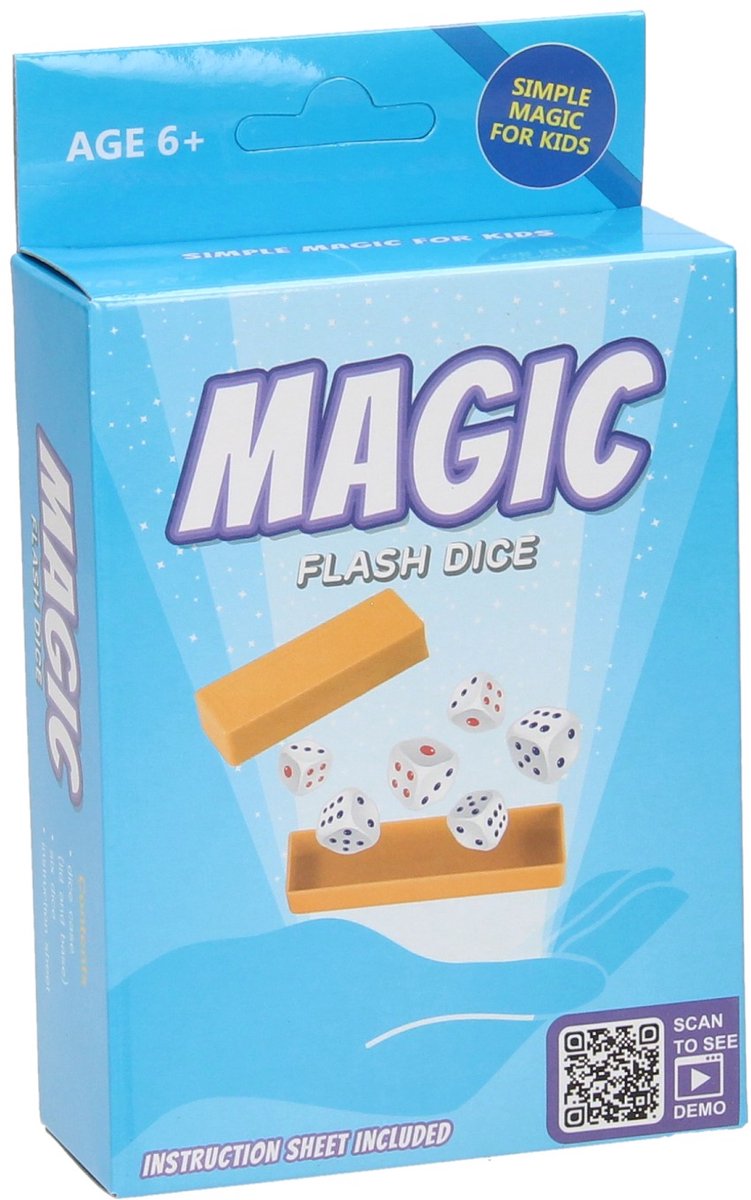 Goocheltruc Magische Dobbelstenen