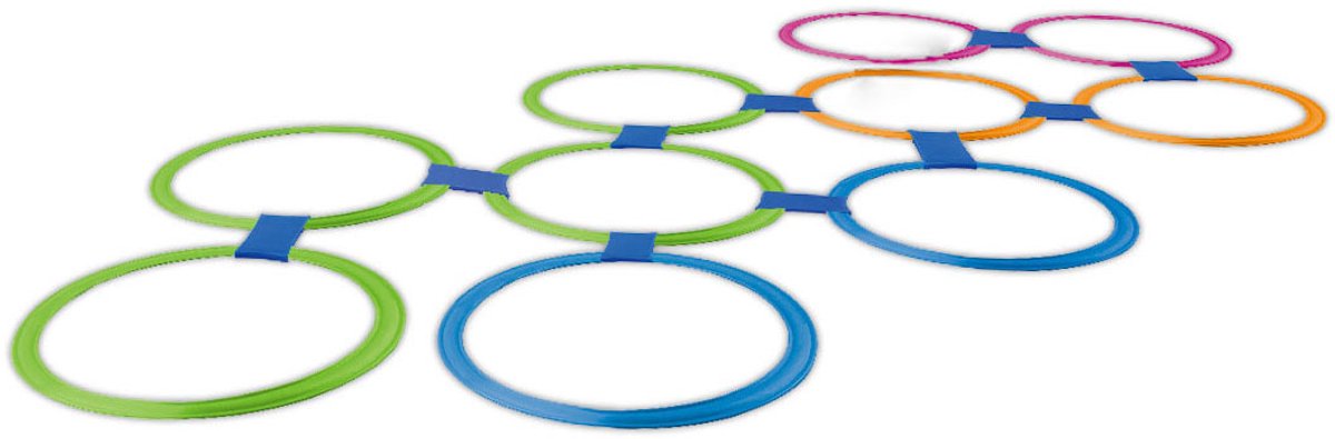 Hinkelringen speelgoed set - kleurrijke hinkelringen voor kinderen.