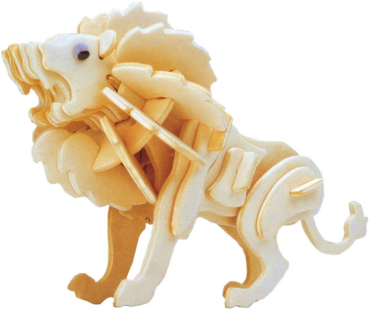 Houten Bouwpakket Leeuw