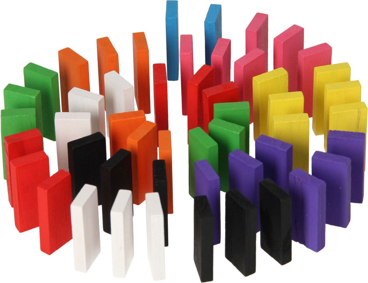 Houten Dominostenen, 50st.
