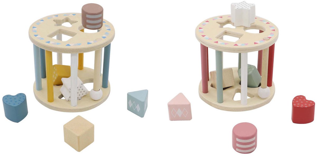 Houten Vormenstoof Rollend