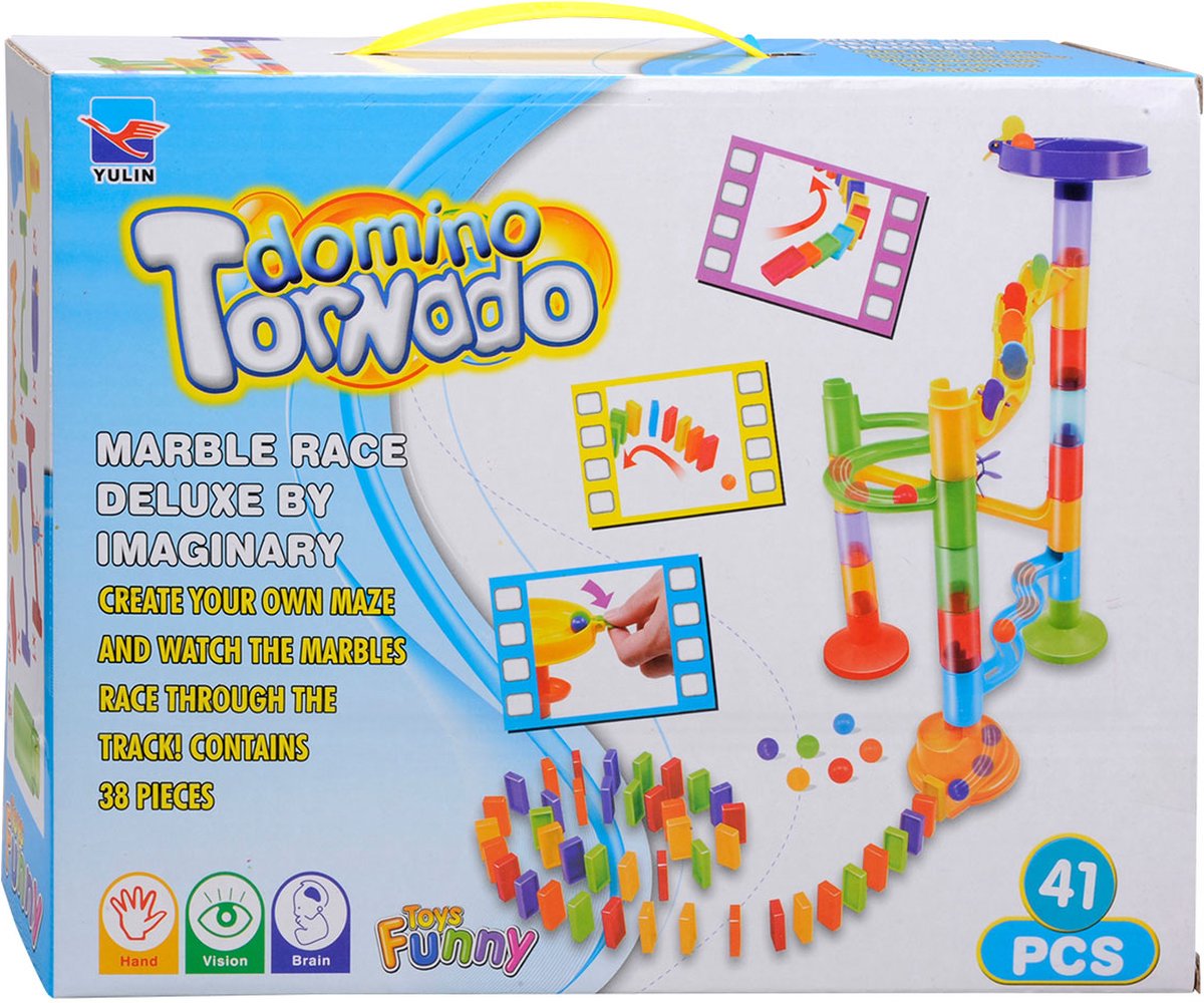 Knikkerbaan met Domino, 41dlg.