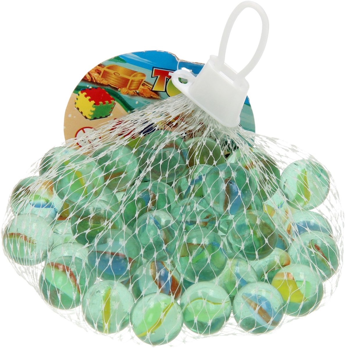 Knikkers Kattenoog Retro, 40st