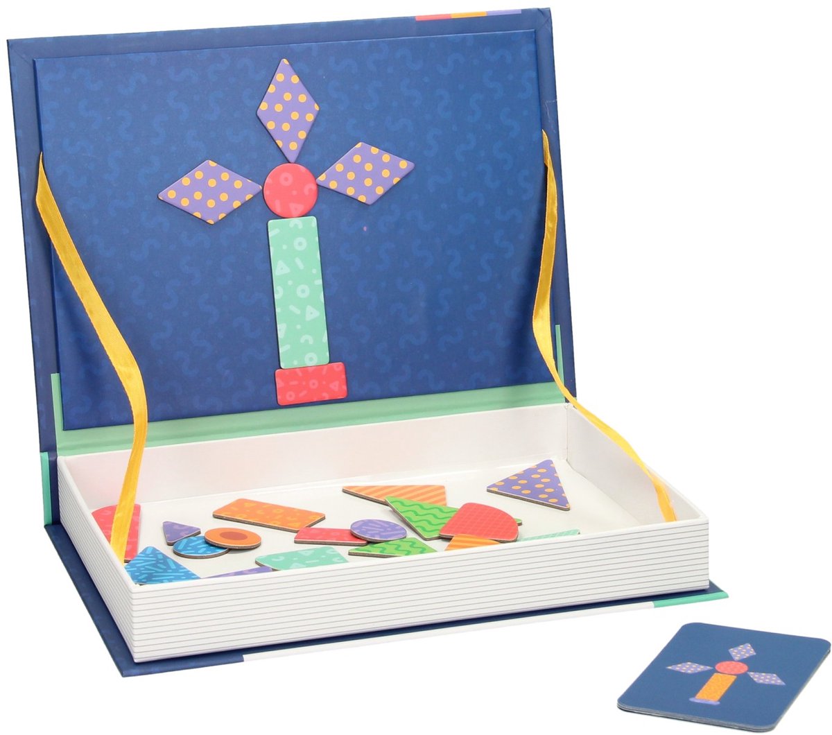 Magnetisch Boek - Vormen, 84dlg.