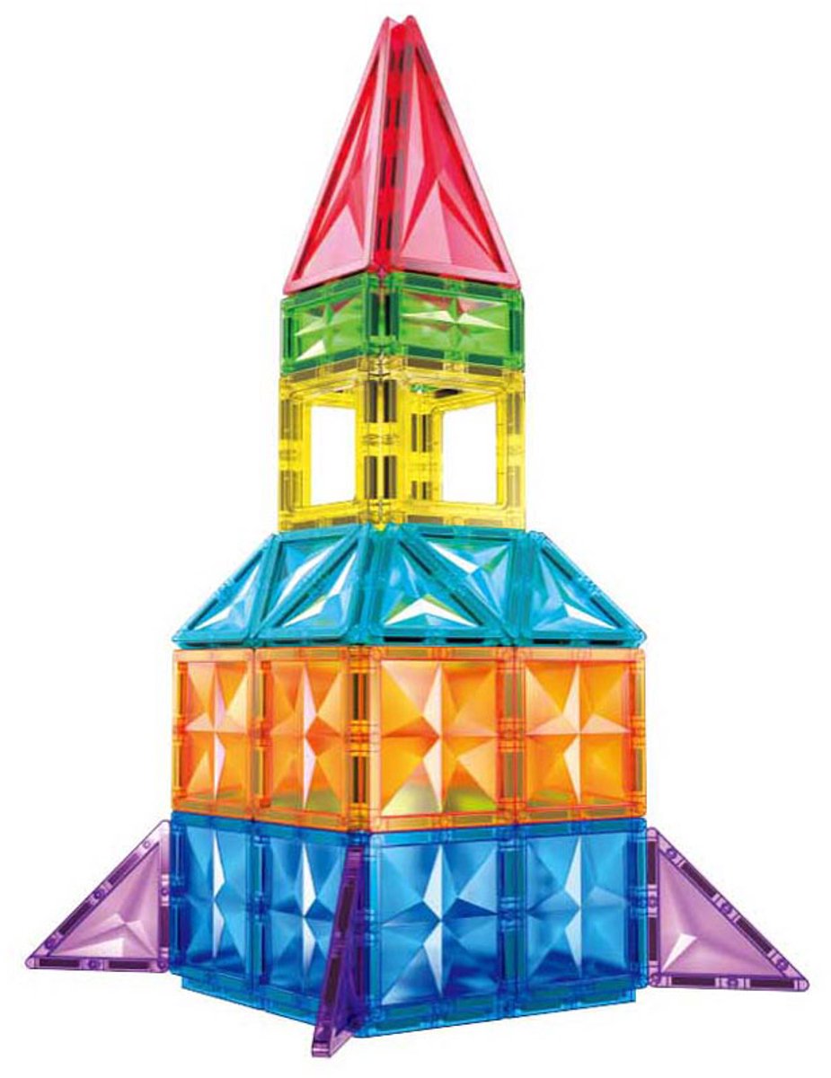 Magnetische Bouwset - 58dlg.