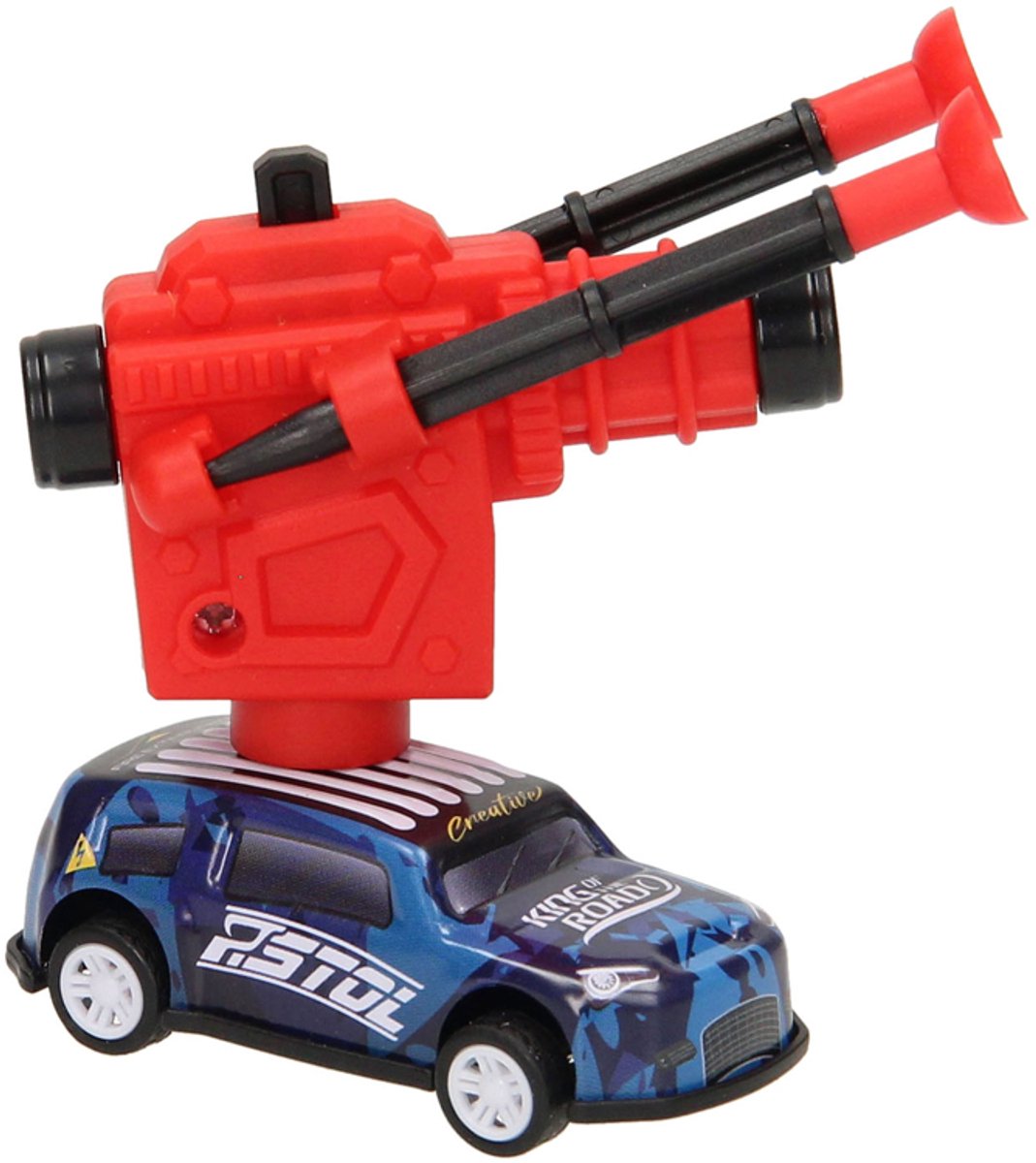 Metalen Autotje met Afschietfunctie