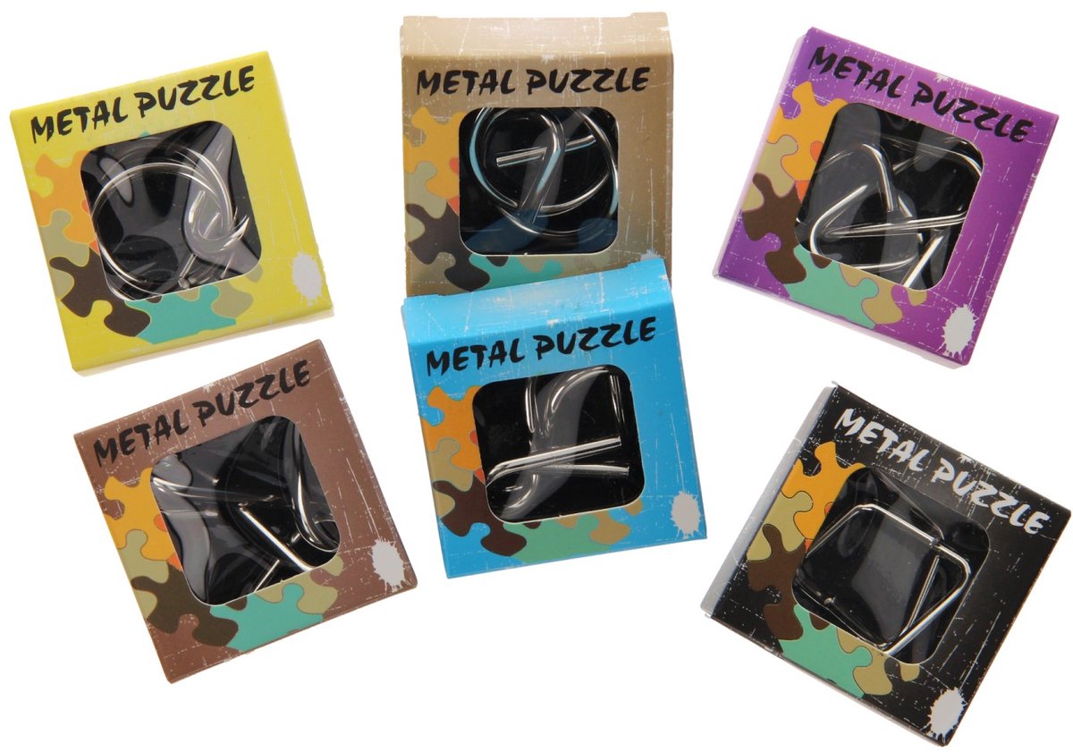 Metalen Mini Breinpuzzel