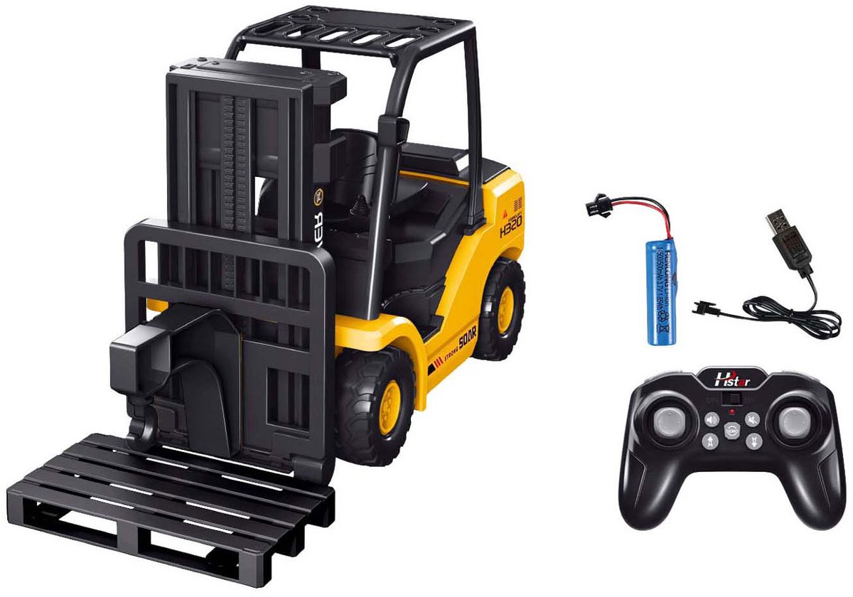 RC Bestuurbare Heftruck Oplaadbaar met Licht en Geluid