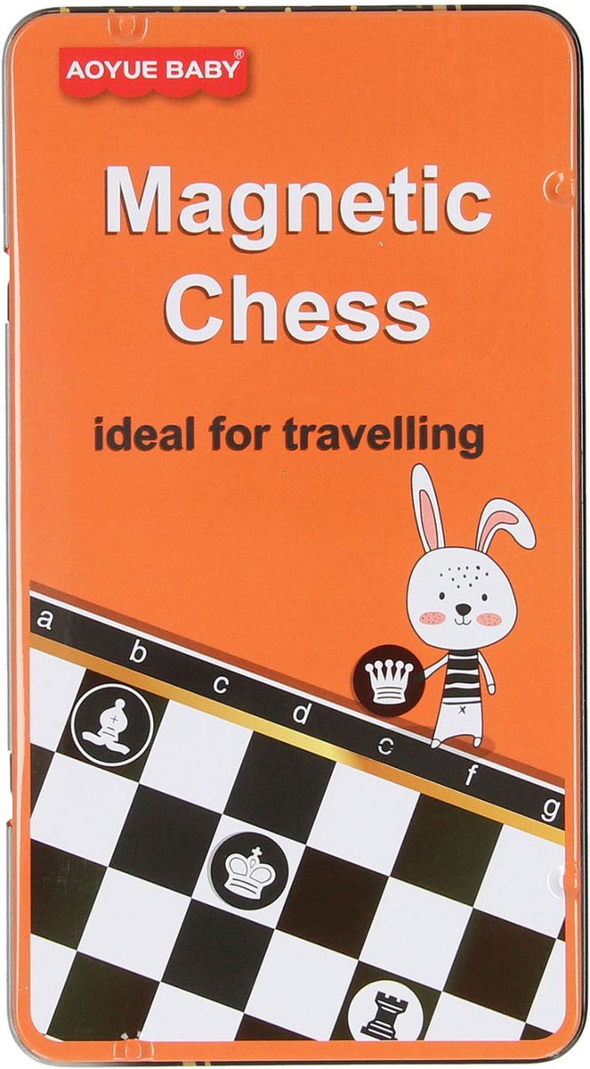 Schaakspel Magnetisch in Blik