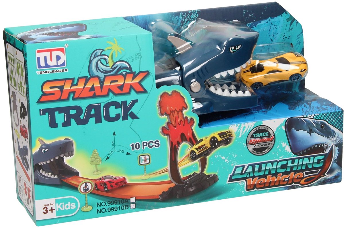 Shark Auto Lanceerbaan Set