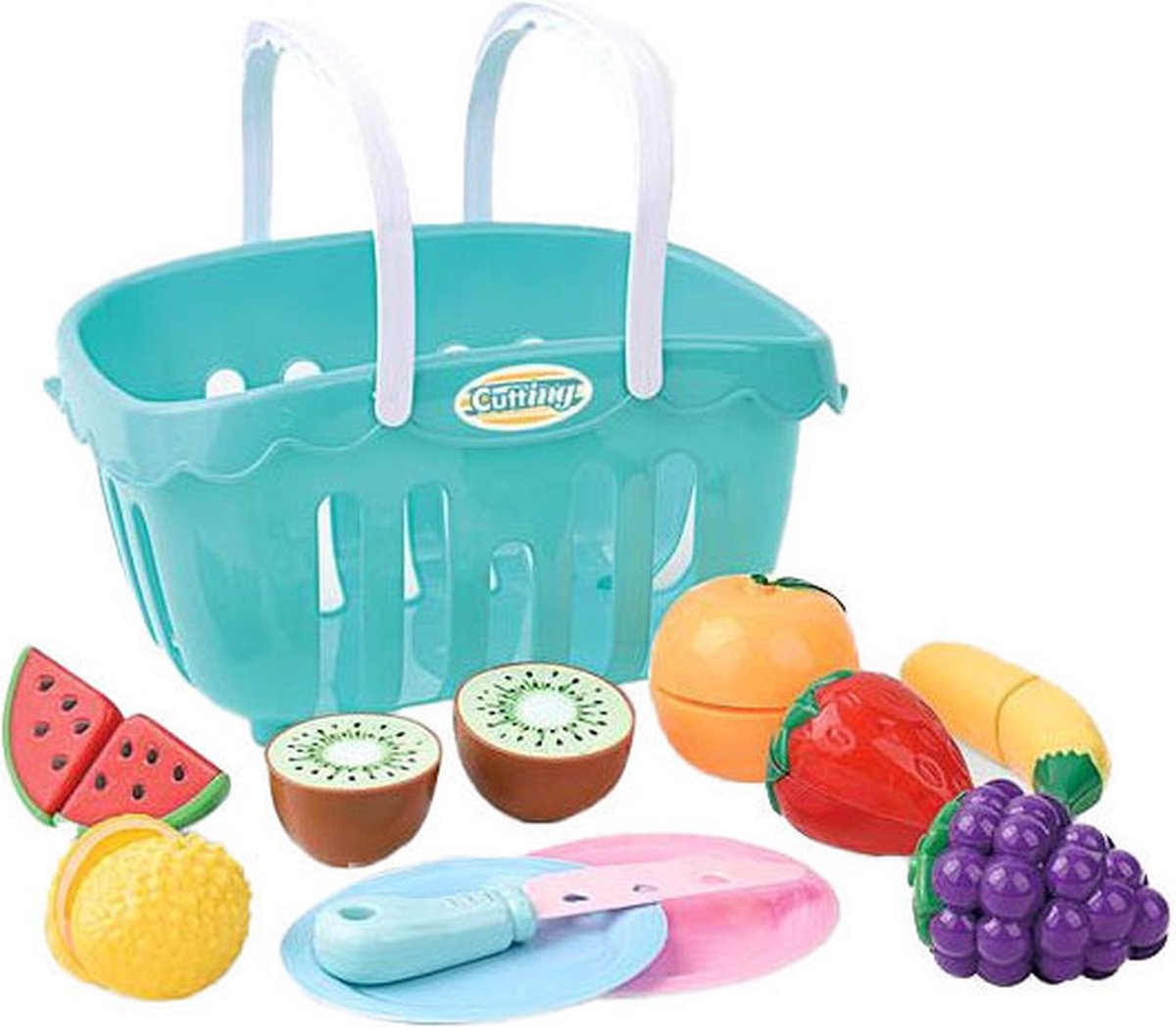 Snijfruit in Winkelmand