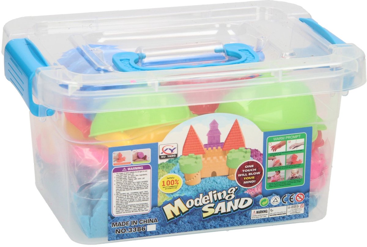 Speelzand Fruit in Opbergbox