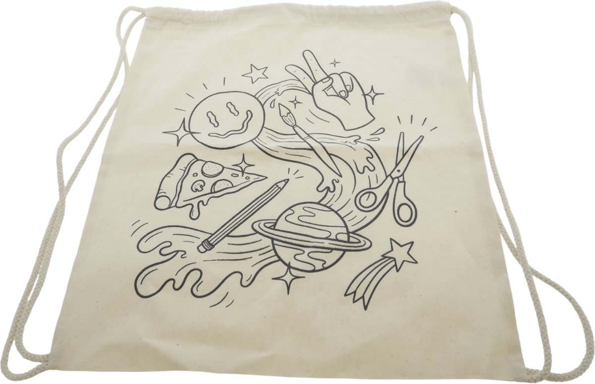 Versier je eigen Katoenen Gymtas