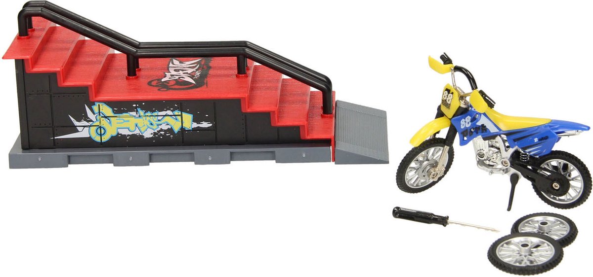 Vinger Skateboard met Stunt Trail