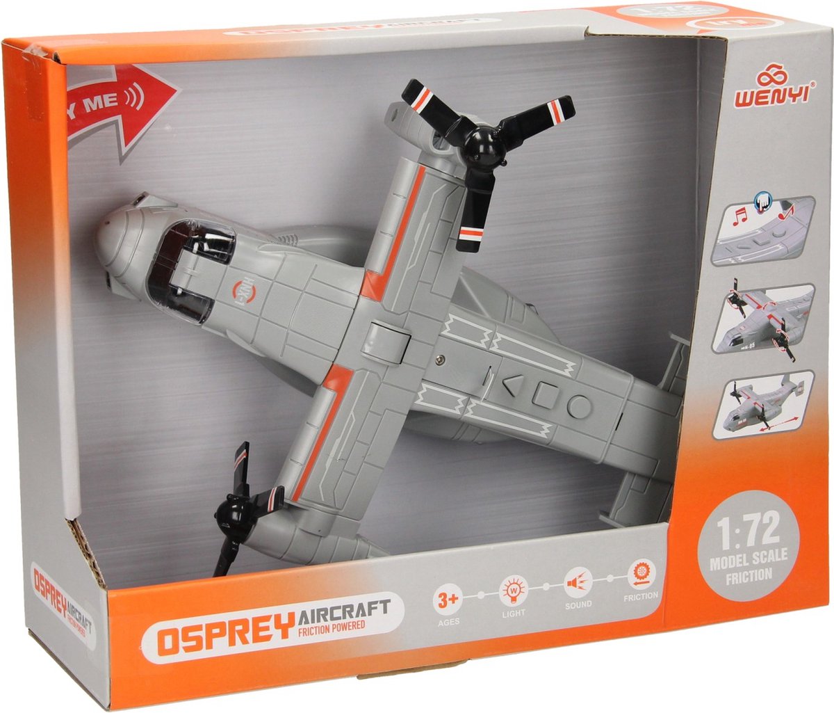 Vliegtuig met Licht en Geluid