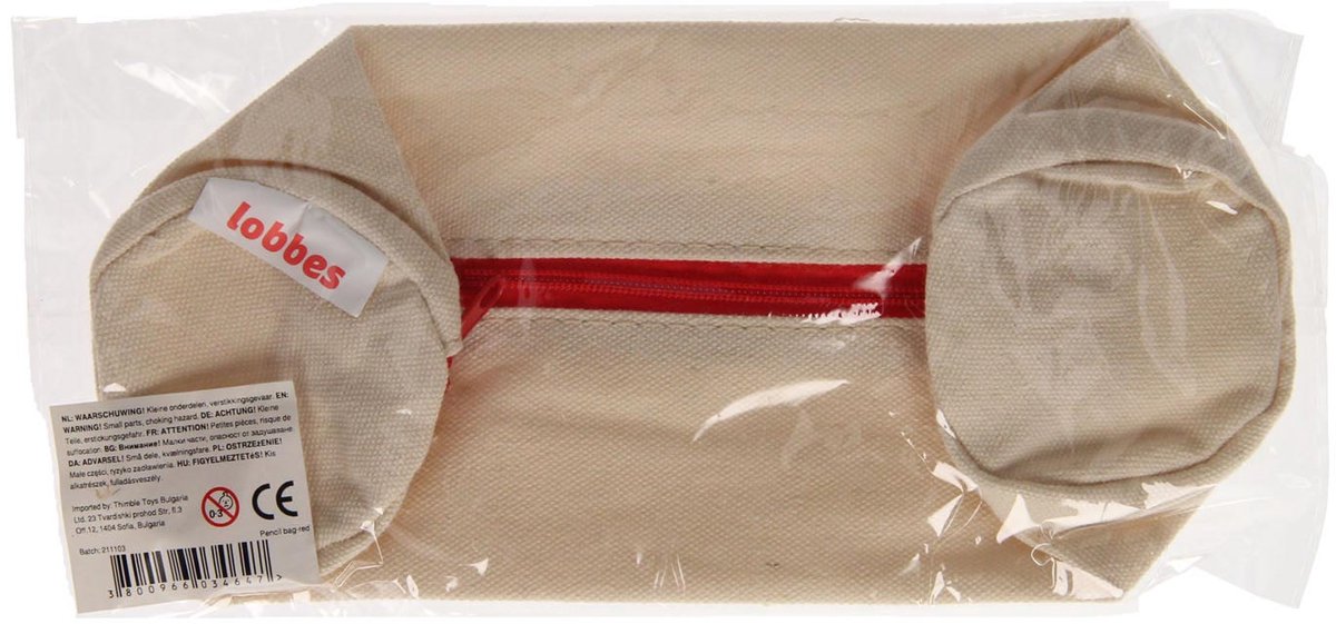 Katoenen Etui - Rood