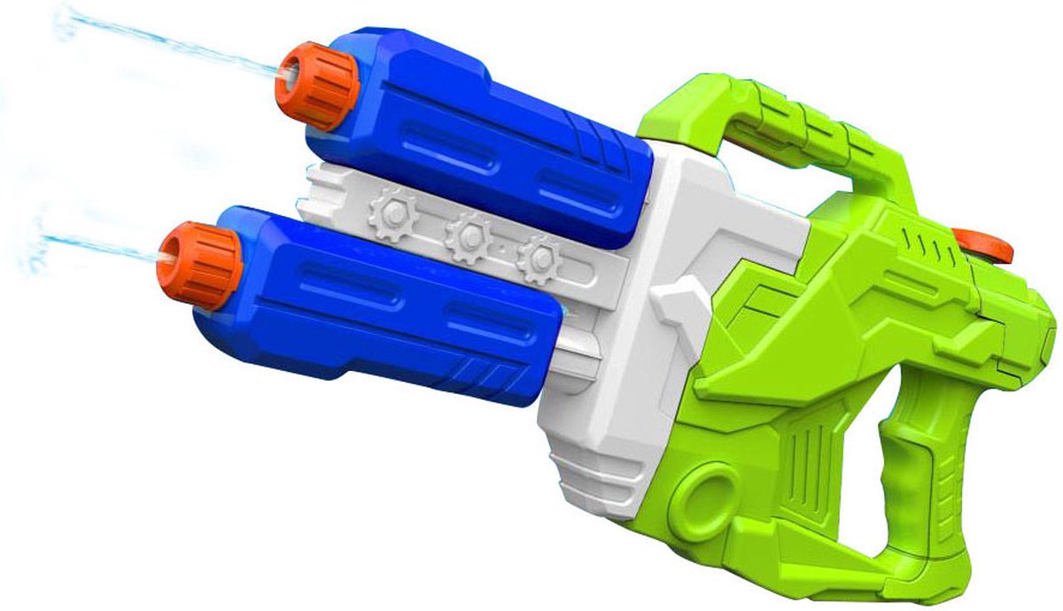 Waterpistool dubbelloops speelgoed waterpret voor kinderen.
