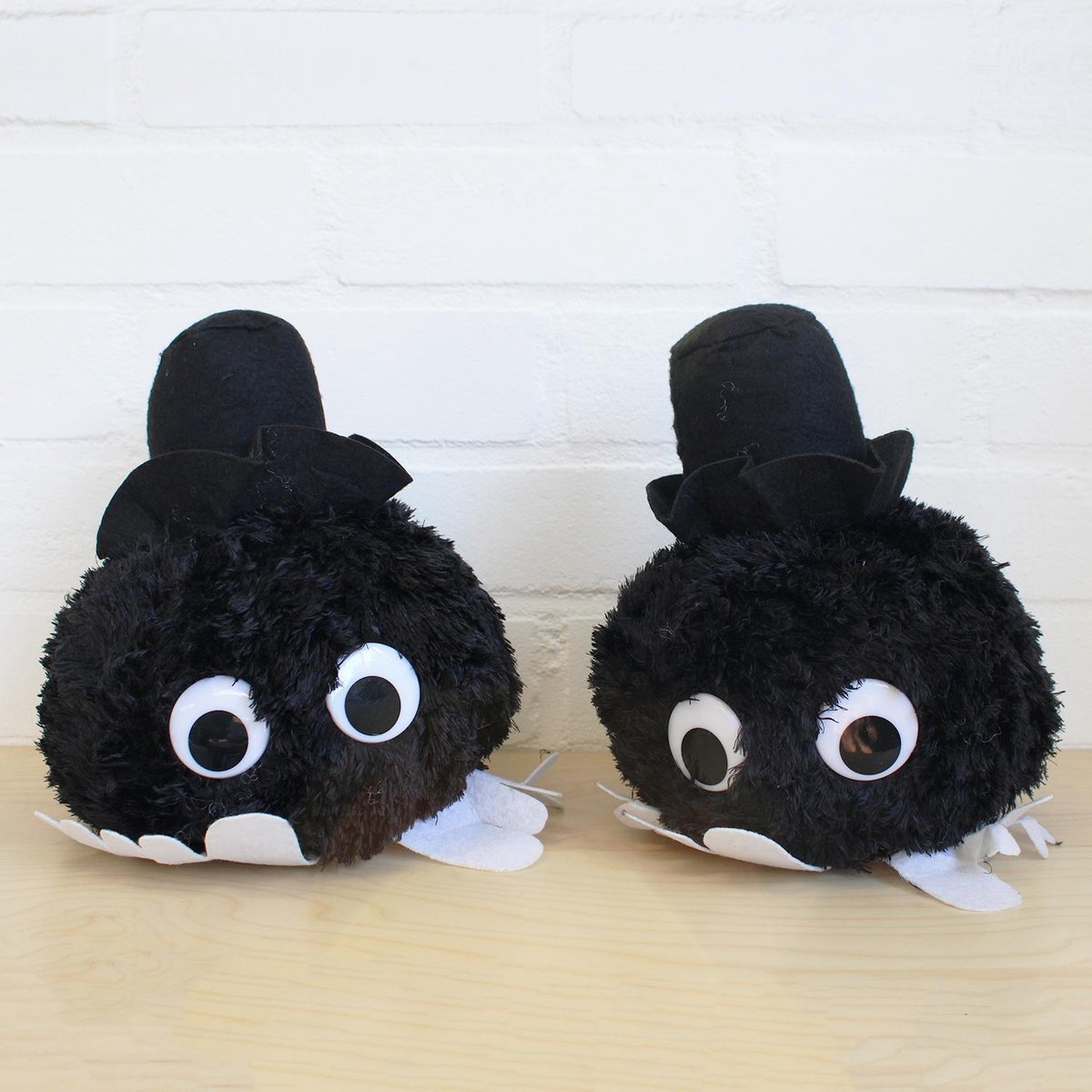 Mega Wuppies - Bruidspaar Poppetjes - Man en Man - Bruiloft Decoratie - Wuppie Knuffels