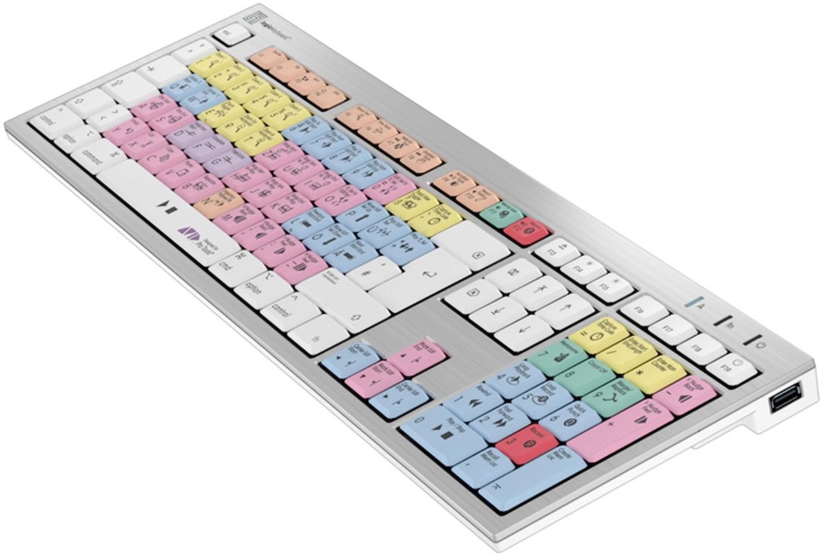 LogicKeyboard Avid Pro Tools ALBA DE (Mac) Pro Tools Tastatur deutsch - Apple accessoire