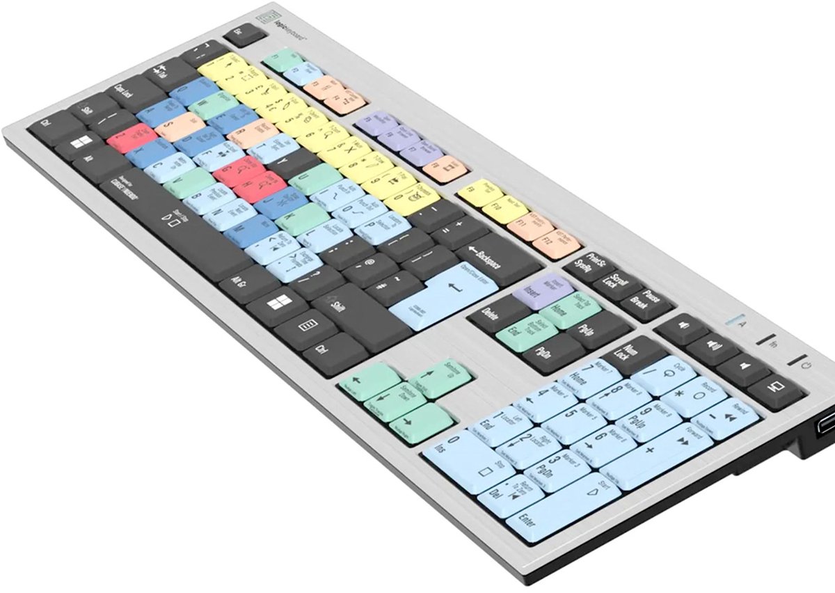 LogicKeyboard Cubase/Nuendo UK (PC/Slim) Cubase/Nuendo Tastatur english - Apple accessoire